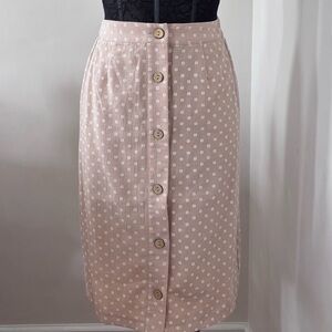 Pando grove a line floral skirt